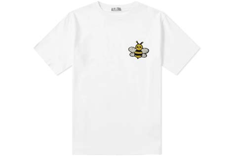 dior bee t shirt white